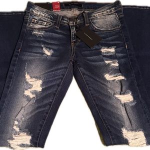 flying monkey low rise straight jeans buckle exclusive